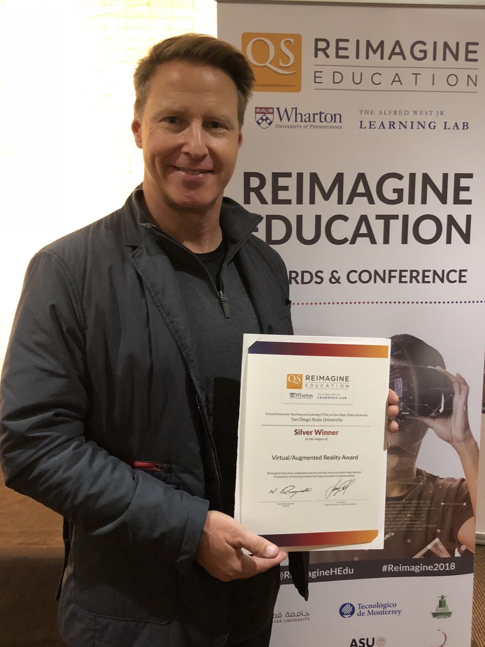 SDSU’s VITaL Initiative Takes Home Silver at 2018 Reimagine Education Conference