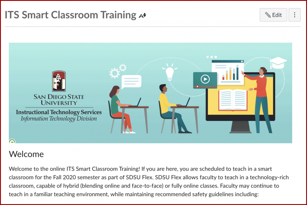 Smart Classroom Training Now Available Online